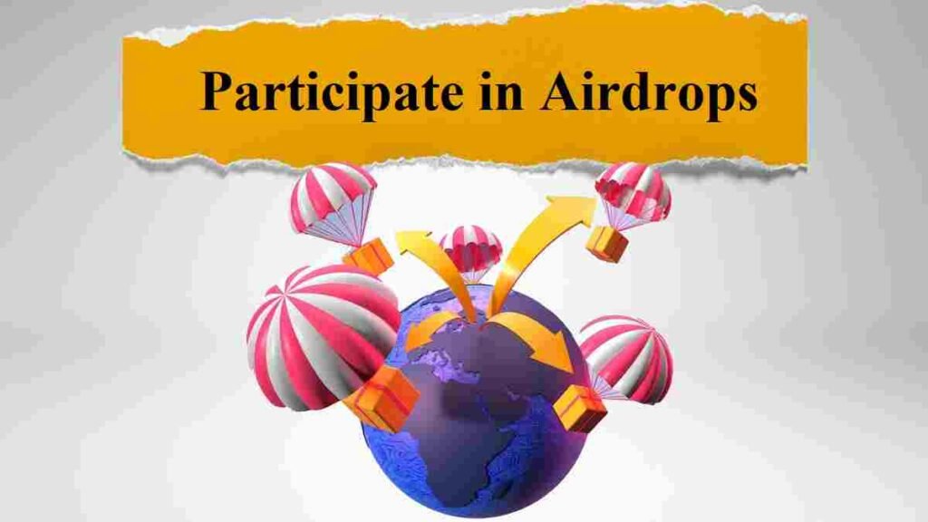 participate in airdrops